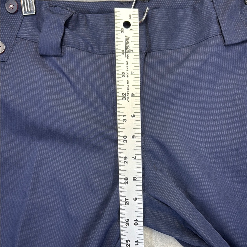 Adidas Blue Ankle Cropped Pants - Picture 2 of 7